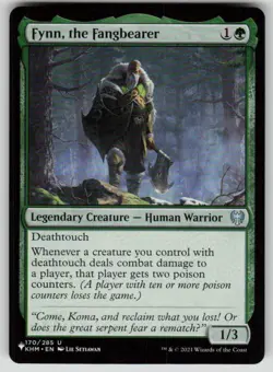 Fynn, the Fangbearer Uncommon The List Reprints 170/285 MTG Near Mint 2020 - Image 1