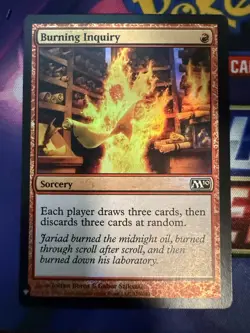 Foil Burning Inquiry C Magic 2010 (M10) 128 NM - Image 1