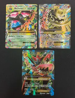 Pokemon MEGA lot - Venusaur EX / Steelix EX / Scizor EX - Image 1