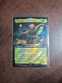 NM The Master, Transcendent Extended Art Surge Foil Fallout #0947 - Image 1