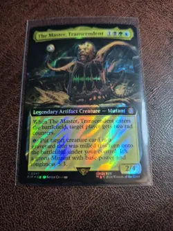 NM The Master, Transcendent Extended Art Surge Foil Fallout #0947 - Image 2