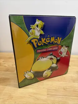 Vintage 1999 Pokemon Trading Card Game Wizards of the Coast 3 Ring Binder - Image 1