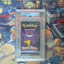 Pokemon 2022 Trick or Trade Pack PSA 9 Mint - Gengar Pikachu Art - Image 1