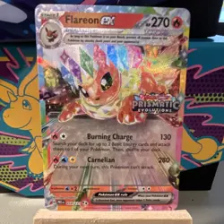 Pokemon TCG Flareon ex 014/131 Miscellaneous Cards & Products Promo EX Holo - Image 1