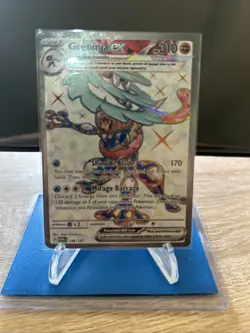 Greninja ex 198/167 Ultra Rare Full Art Twilight Masquerade Pokemon Card NM - Image 1