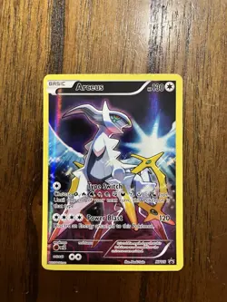 Pokemon TCG Arceus XY116 Black Star Promo Full Art Holo - Image 1
