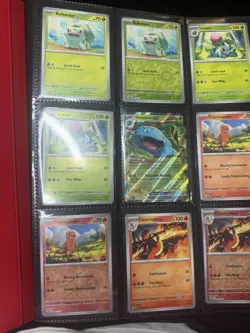 Pokemon Scarlet & Violet 151 Complete Master Set 1-165 Holo/RH/Base/EX+Binder - Image 1