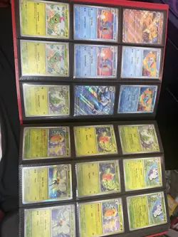 Pokemon Scarlet & Violet 151 Complete Master Set 1-165 Holo/RH/Base/EX+Binder - Image 4