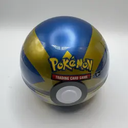 Pokemon TCG Quick Ball Pokeball Tin J21 Sealed New - Image 1