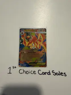 Mega Emboar ex 031/217 Double Rare Ascended Heroes Pokemon Holo Near Mint - Image 1