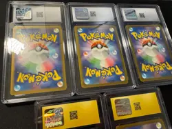 Pokemon Lot of 5 Graded Cards Japanese AR SR CGC 10 Pristine Kangaskhan Alakazam - Image 1
