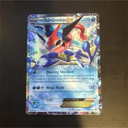 Pokemon TCG Ash-Greninja EX XY133 XY Promo - Image 1