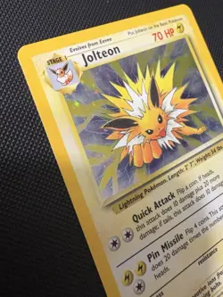 Pokemon TCG Jolteon 4/64 Jungle Holo Rare Unlimited 1999, NM!! - Image 5