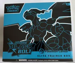 Pokemon Center Black Bolt ETB Sealed - Image 1