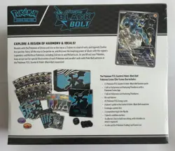 Pokemon Center Black Bolt ETB Sealed - Image 3