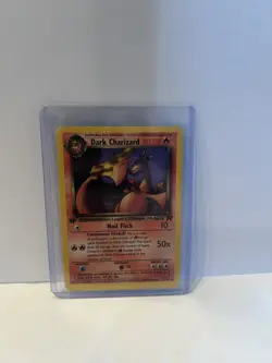 Pokemon TCG Dark Charizard 21/82 1st Edition Team Rocket Non-Holo - Image 1