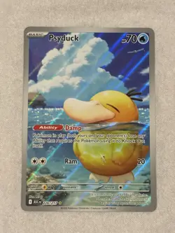 2026 Pokemon Ascended Heroes Psyduck Illustration Rare #226/217 - Image 1