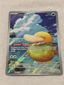 2026 Pokemon Ascended Heroes Psyduck Illustration Rare #226/217 - Image 4