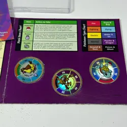 1999 Pokemon Battling Coin Game Hasbro Squirtle #07 Alakazam #65 Pidgey #16 - Image 2