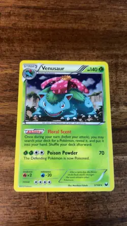Venusaur - 3/108 - Cosmos Holo Rare Promo Pokemon BW Dark Explorers - Image 1