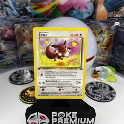 Eevee - 1st Edition - 51/64 Jungle Set - Pokemon TCG (LP) - Image 1