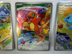 Pokemon Kanto FIRST PARTNER Set Charmander Squirtle Bulbasaur MEP 037 038 039 - Image 4