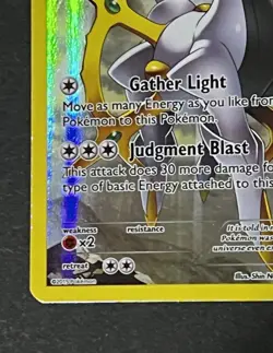 🔥Pokemon TCG - Arceus - XY XY83 - Full Art Holo Promo 120 HP - Image 5
