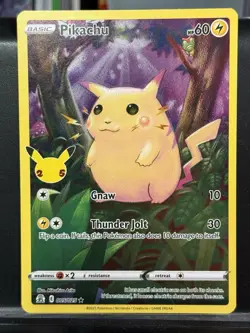 Pokemon TCG Celebrations Pikachu 005/025 - Image 1