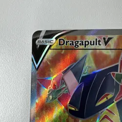 Pokemon TCG Dragapult V (Full Art) 183/192 Swsh02: Rebel Clash Holo NM/M - Image 2
