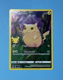 Pikachu Celebrations 005/025 Stamped Holo 25th Anniversary Pokemon Card Mint NM - Image 5