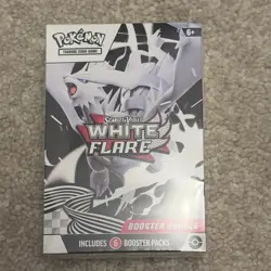 Pokemon TCG White Flare Booster Bundle (6 packs) Factory Sealed - Image 1