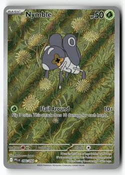 Nymble 096/094 Illustration Rare Phantasmal Flames Pokemon Near Mint - Image 1