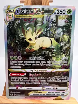 Pokemon Crown Zenith - GG35/GG70 - Leafeon VSTAR - Galarian Gallery - NM/M - Image 1