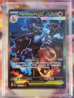 Pokemon TCG Indonesia Mega Charizard X EX SAR MA2 137/103 PSA 10 GEM MINT - Image 2