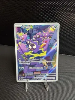 POKEMON GASTLY IR 177/162 SV05 TEMPORAL FORCES HOLO NM - Image 1