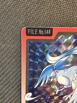 Pokemon CARDDASS | Articuno No.144 1997 Pocket Monsters Japanese Vintage HOLO - Image 3