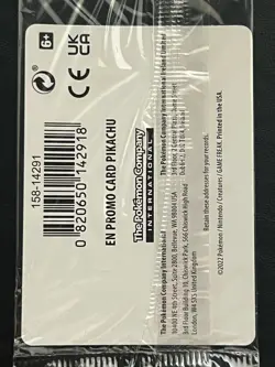 Pokemon Pikachu Promo Sealed - Pokemon Go - 028/078 8 - Image 2
