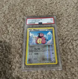 2013 POKEMON BLACK & WHITE PLASMA FREEZE #93 MILTANK-REV.FOIL PLASMA FREEZE PSA - Image 1