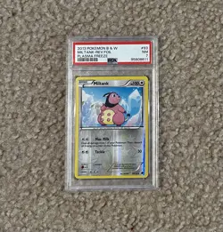 2013 POKEMON BLACK & WHITE PLASMA FREEZE #93 MILTANK-REV.FOIL PLASMA FREEZE PSA - Image 3