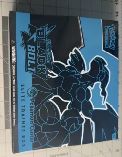 White Flare and Black Bolt EBT Set Pokemon Center Exclusive Sealed - Image 2