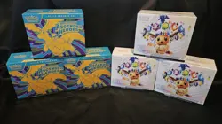 Pokemon ETB lot (3) ME Ascended Heroes + (3) S&V Prismatic Evolutions - Image 1