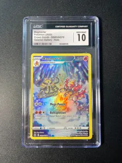 CGC 10 Magmortar GG03/GG70 Pokemon Crown Zenith: Galarian Gallery Holo - Image 3