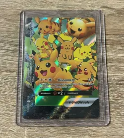 Pokemon TCG Pikachu V-Union SWSH Black Star Promos SWSH141 Holo Promo - Image 1