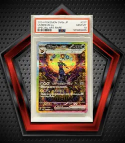 Umbreon ex *PSA 10* 2024 Pokemon SV8a JP Special Art Rare #217 GEM MT - Image 1