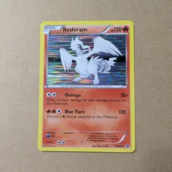 Pokemon TCG Reshiram XY BW004 Holo Promo Promo LP - Image 1