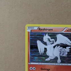 Pokemon TCG Reshiram XY BW004 Holo Promo Promo LP - Image 2