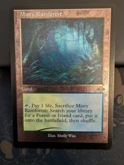 Misty Rainforest - Foil Etched Retro - Modern Horizons 2 - #438 - MTG - NM - Image 3