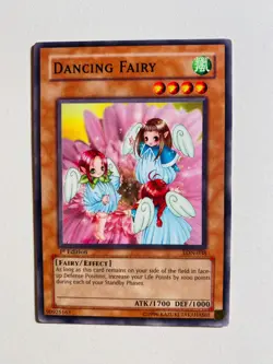 YU-GI-OH! 1ST EDITION DANCING FAIRY LON-038 NM-MT CARD - Image 1