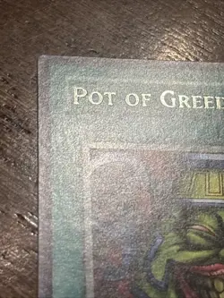 Pot of Greed LOB-119 The Legend of Blue Eyes White Dragon Unlimited Rare LP - Image 2