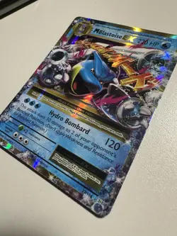 Mega Blastoise EX Holo Pokemon Trading Card XY Evolutions 22/108 - Image 2
